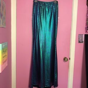 Mermaid skirt Halloween costume